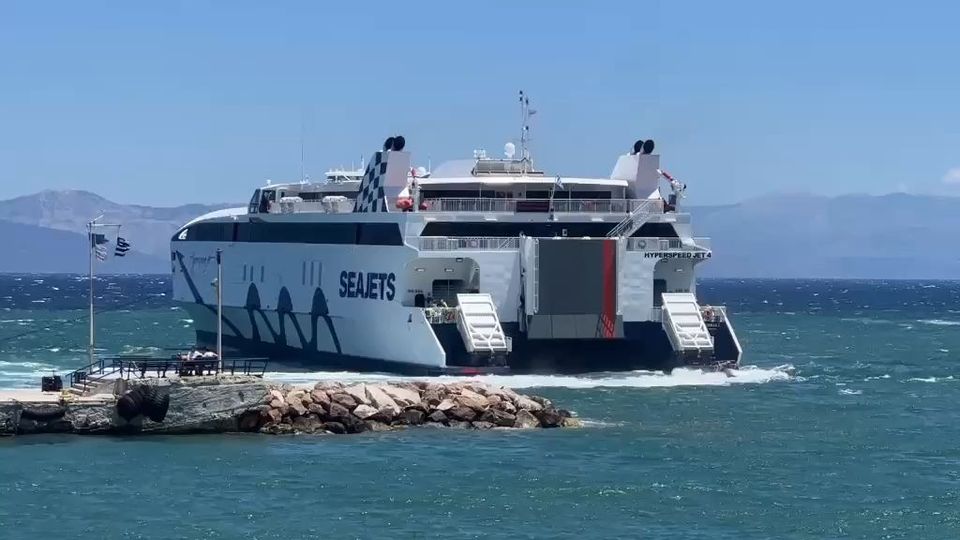 Έκτακτο – Ελλάδα: Προσέκρουσε ταχύπλοο πλοίο