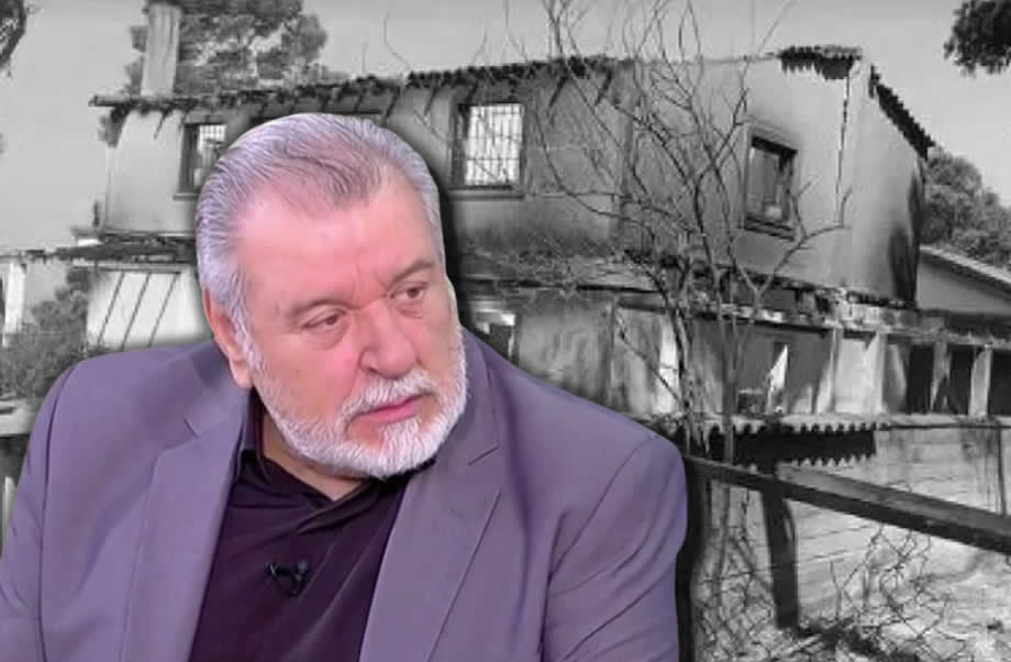 Συγκλονισμένος ο Χαλκιάς για το σπίτι του που κάηκε – Τα πρώτα του λόγια γεμάτα με θλίψη