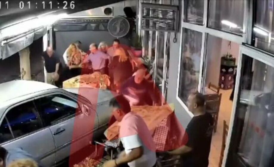 Θεσσαλονίκη: Ήταν “τύφλα” στο μεθύσι, πήρε το αυτοκίνητο και θέρισε ανθρώπους που τρώγανε σε ουζερί (Βίντεο σοκ)